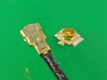 MHF 37  PLUG  Au plating